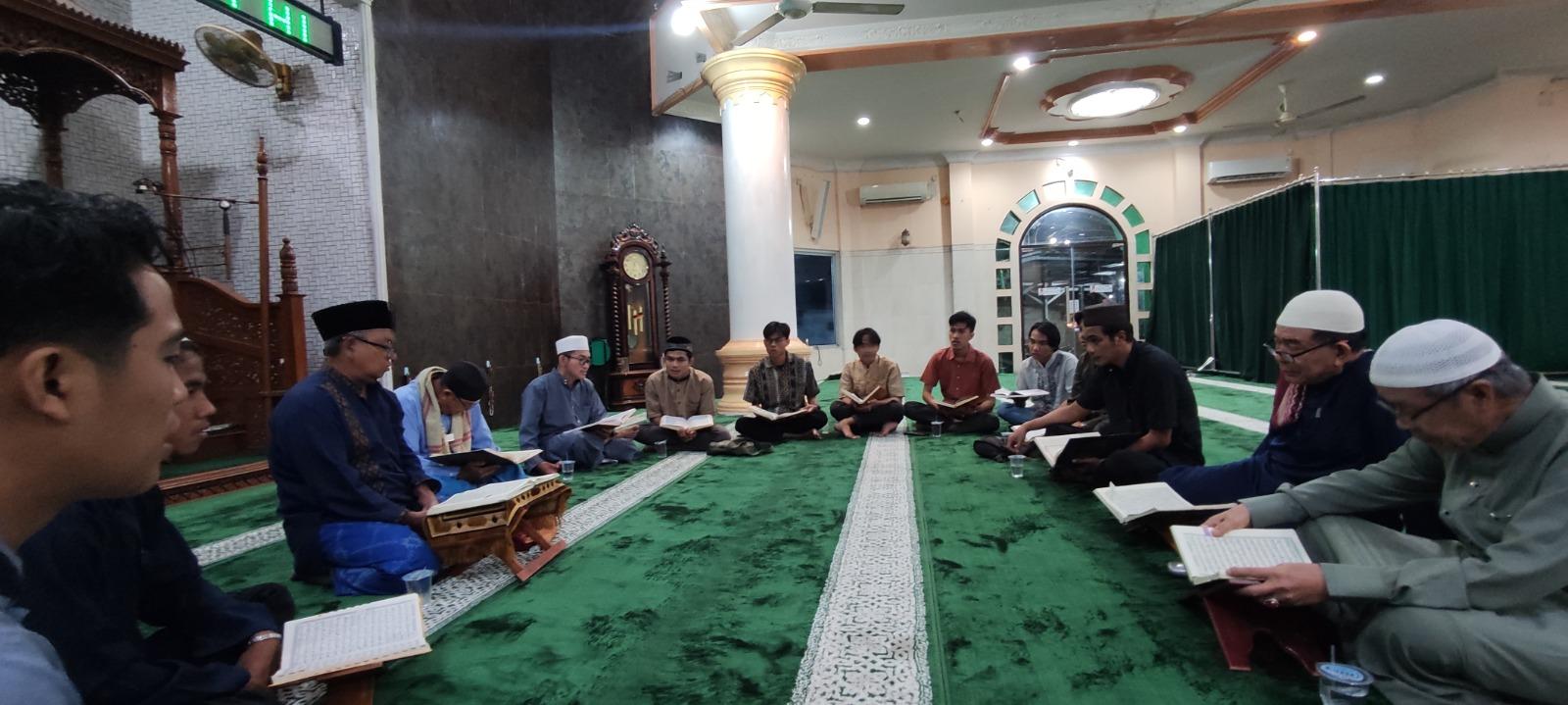 Mahasiswa KPI Gelar Magrib Mengaji Di masjid Masjid, AS-SA'ADAH Kota Pangkalpinang