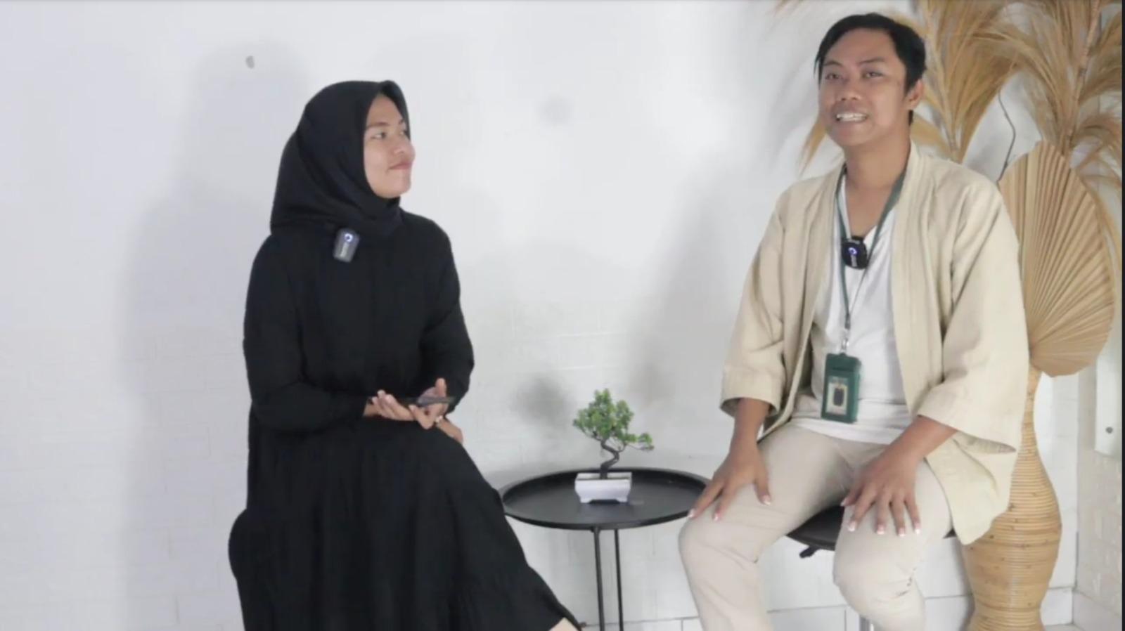 Mahasiswa KPI IAIN SAS Babel Adakan Podcast Bersama Founder PT Rumah Pelangi