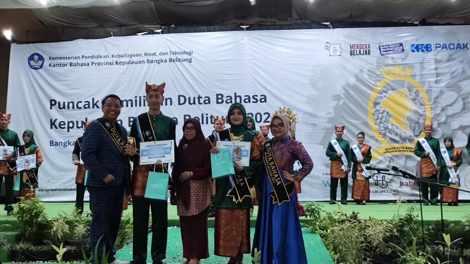 Mahasiswa TBI IAIN SAS Babel Raih Juara Dua Di Ajang Duta Bahasa Bangka Belitung