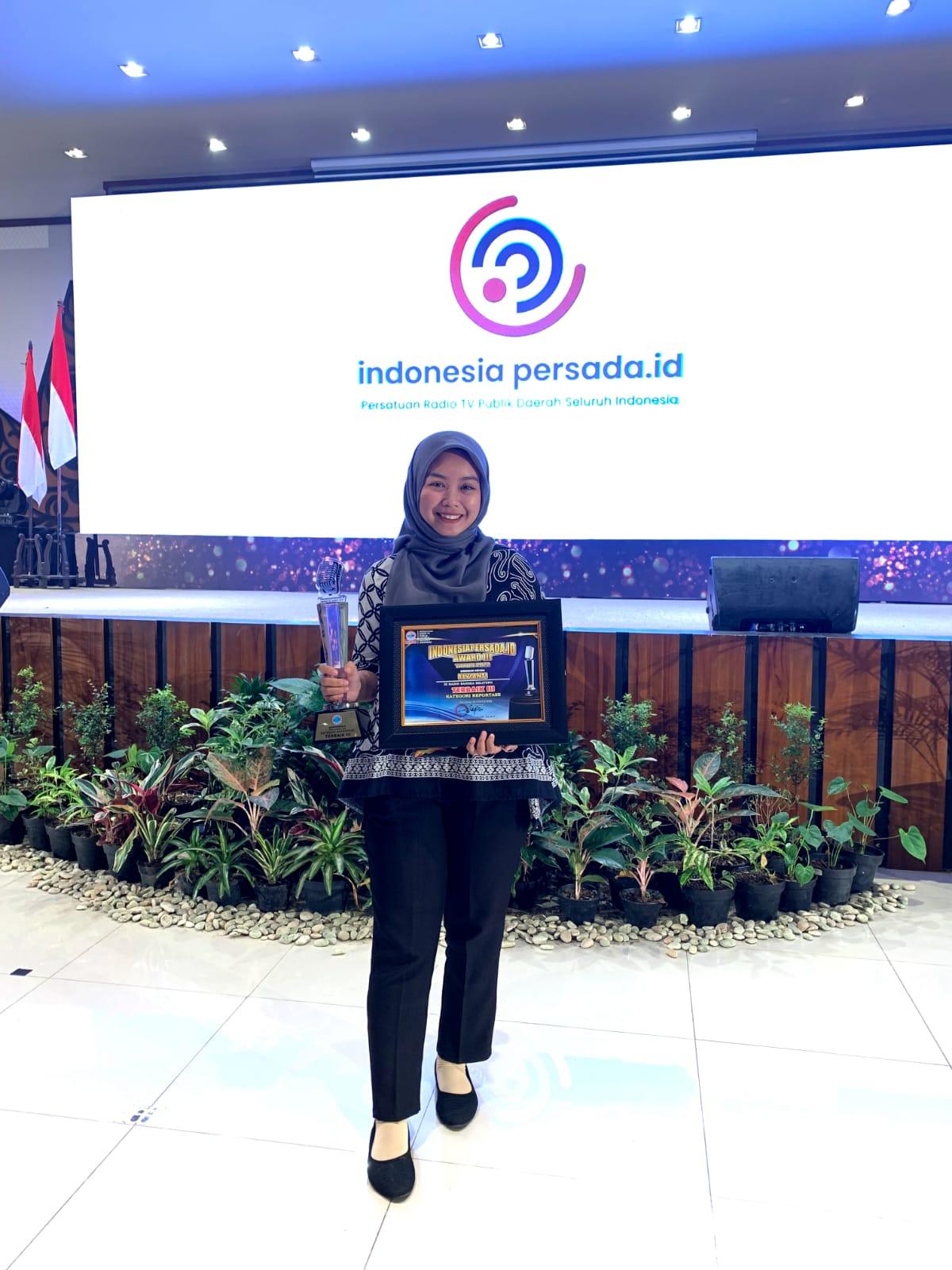 Membanggakan, Mahasiswi Alumni Prodi KPI IAIN SAS Babel Raih Prestasi Nasional Terbaik III