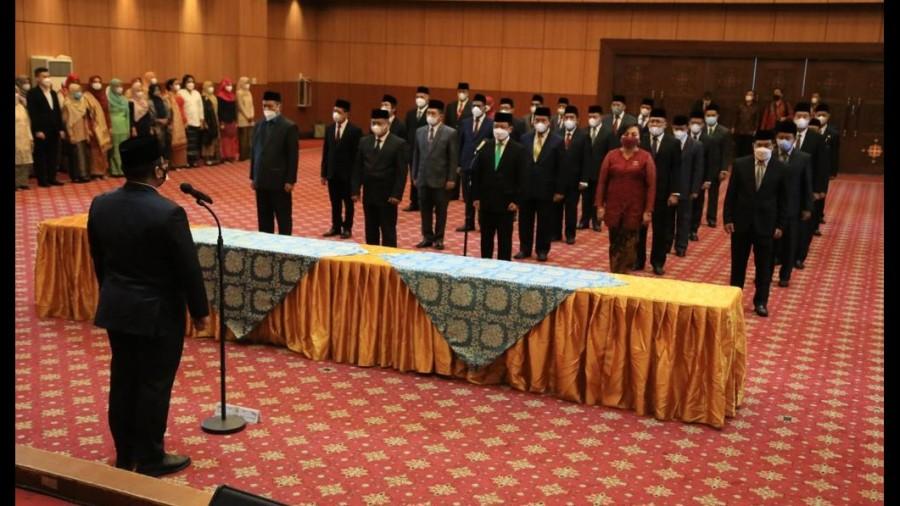 Menteri Agama Lantik Rektor IAIN SAS Bangka Belitung  Masa Bakti 2022-2026