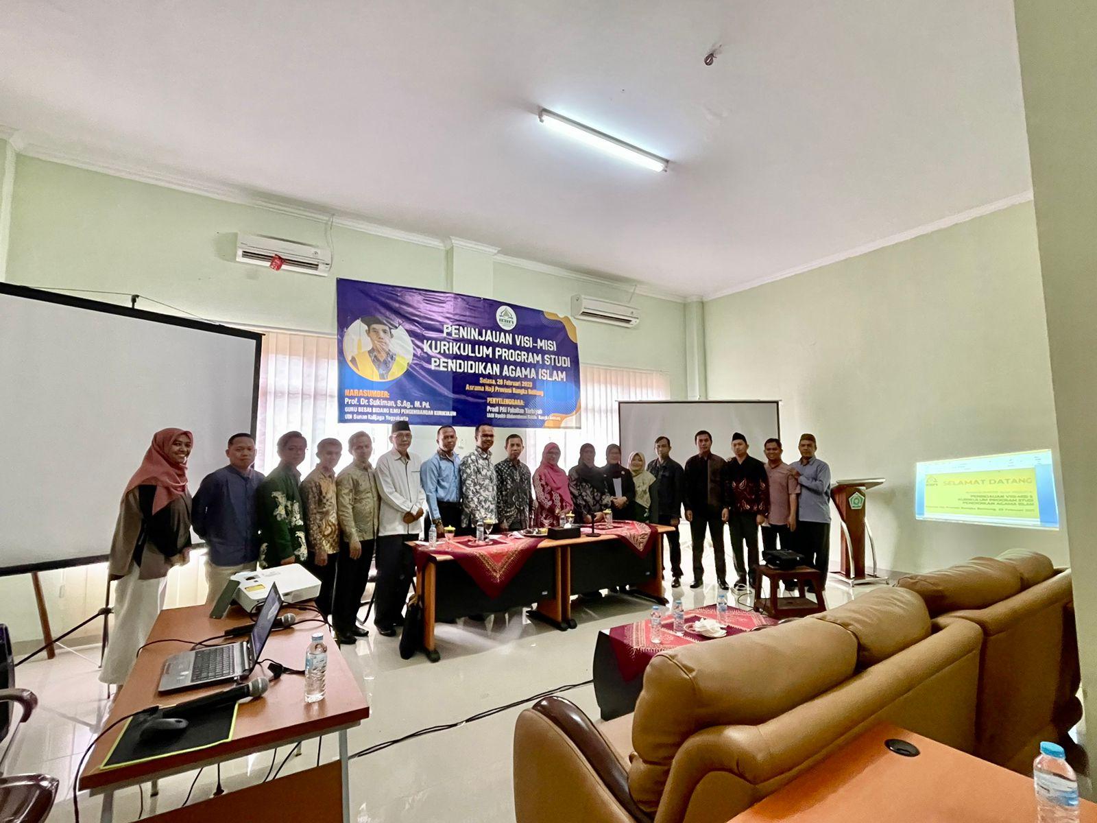 Prodi PAI IAIN SAS Babel Siapkan Kurikulum Mengacu MBKM.