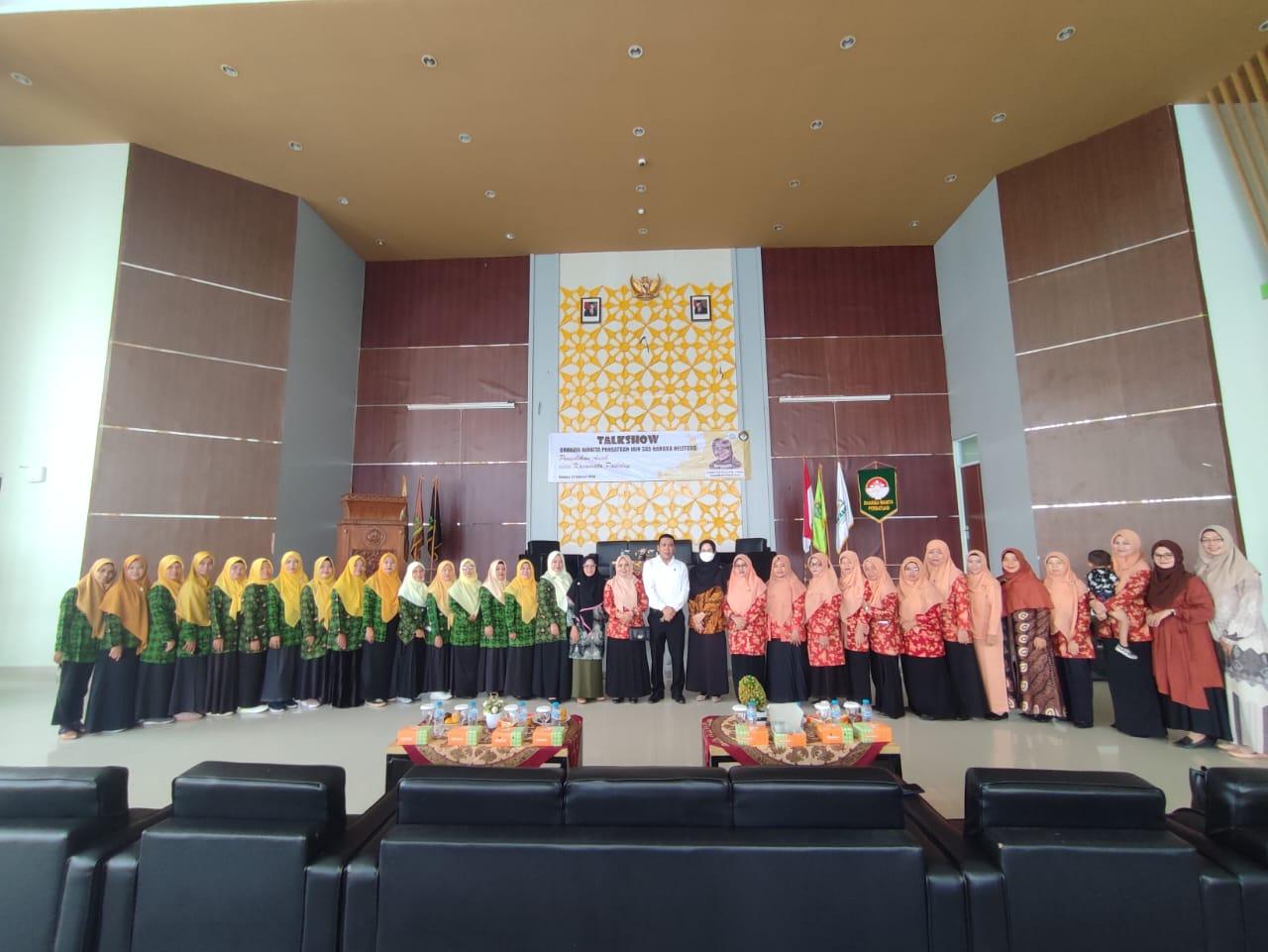 Sikapi Kasus Penculikan Anak, DWP IAIN SAS Bangka Belitung adakan Talkshow.