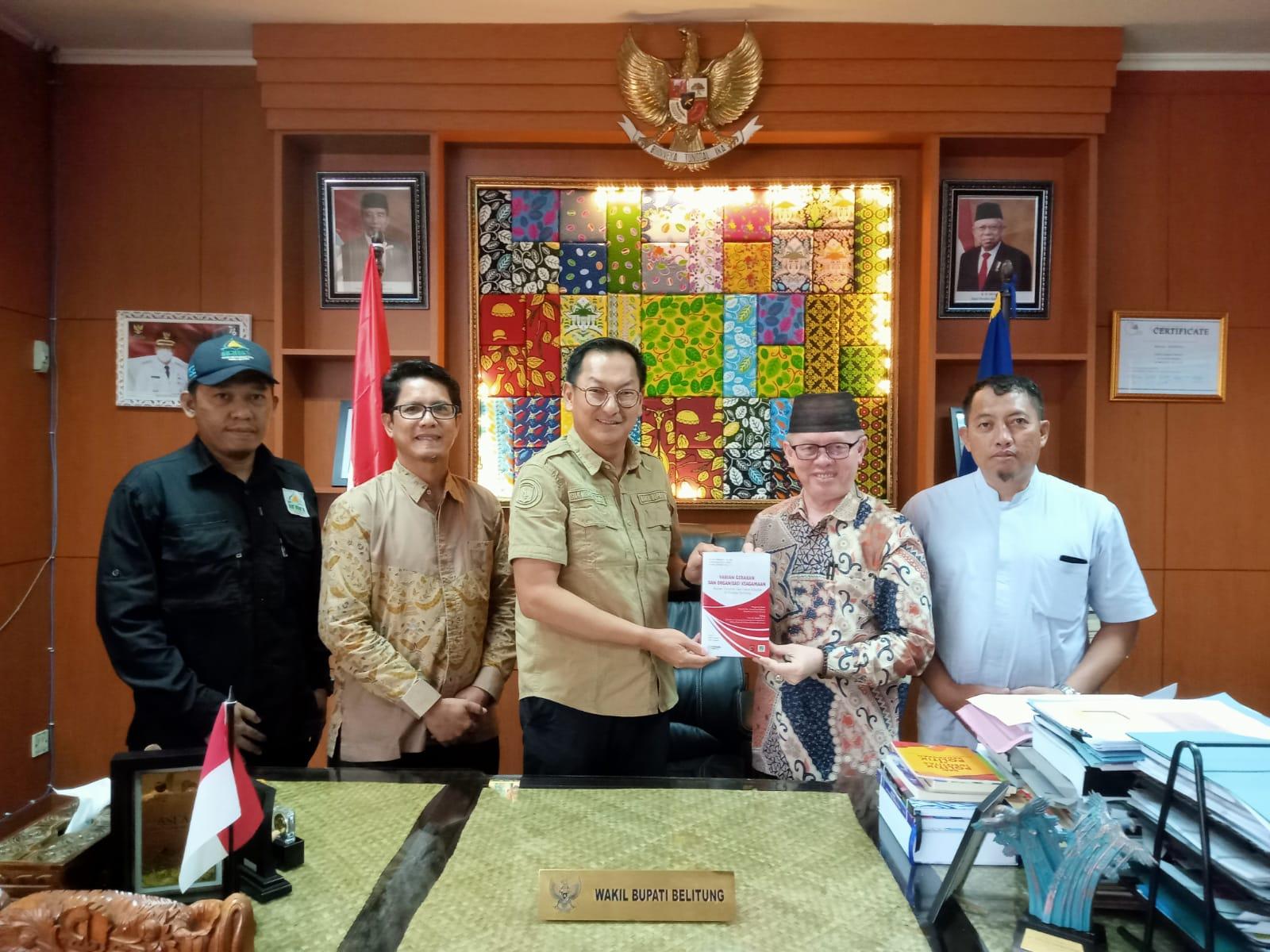 Monev KKN IAIN SAS Babel, Wabup Belitung dukung Program Mahasiswa