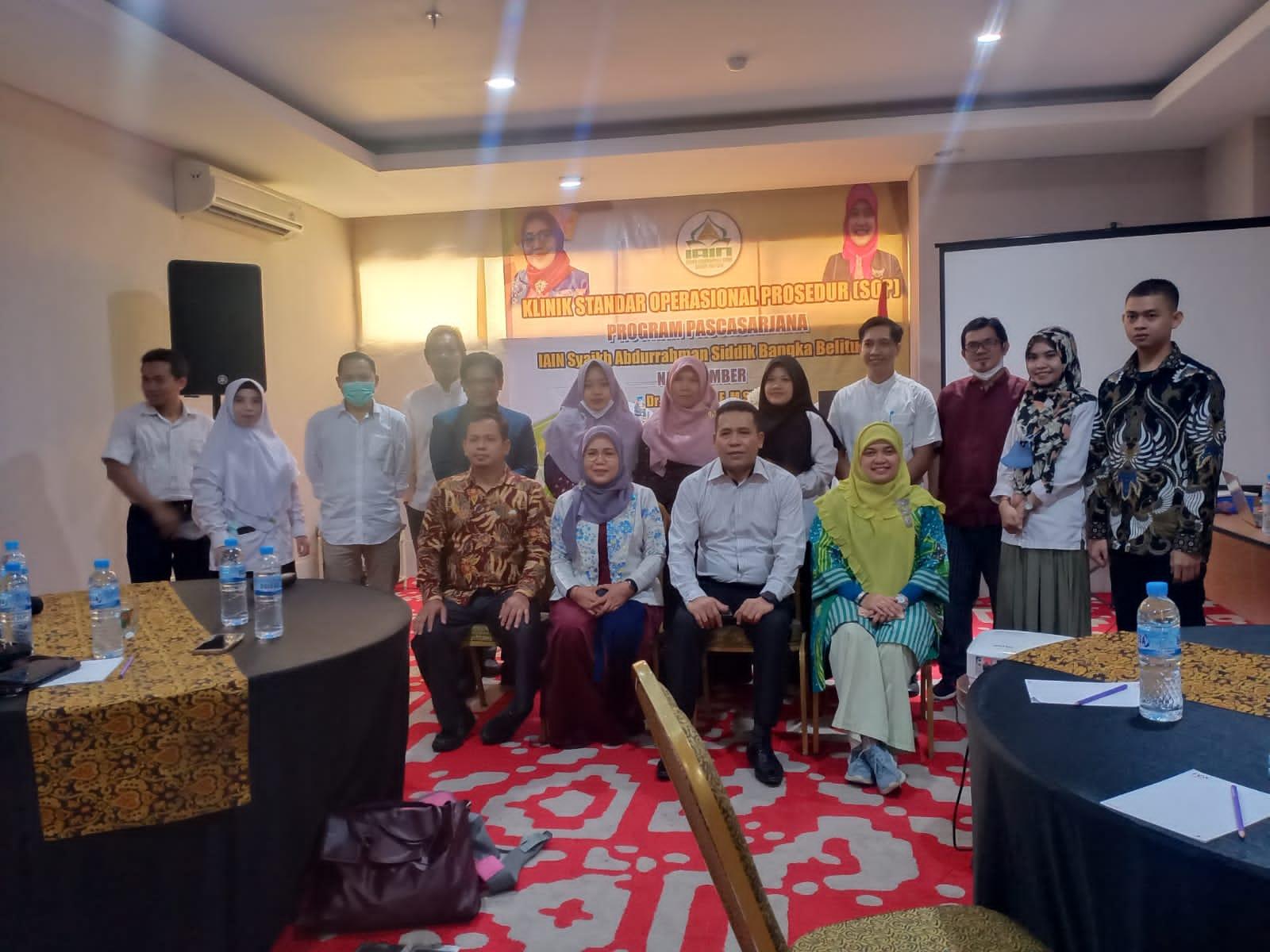 Pascasarjana IAIN SAS Babel Susun SOP Akademik Berbasis  Akreditasi