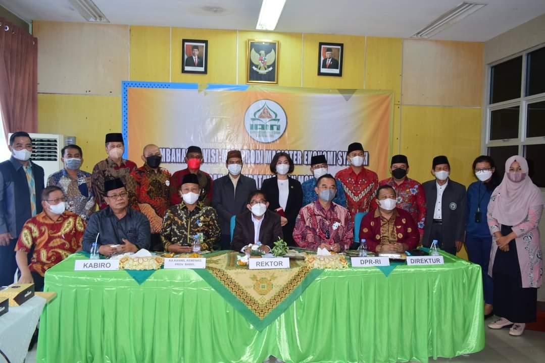 Pascasarjana IAIN SAS Bangka Belitung Hadirkan Rudianto Tjen  dan Pimpinan DPRD Ke Kampus