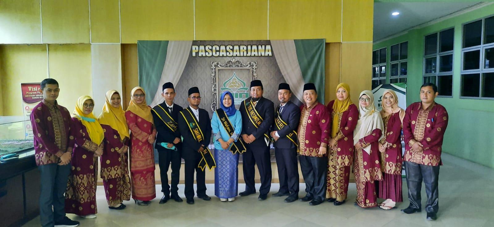 Pascasarjana IAIN SAS Bangka Belitung  Gelar Yudisium Ke - VI