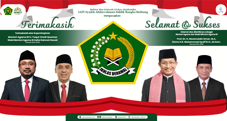 Pelantikan Menteri Agama dan Wakil Menteri Agama RI