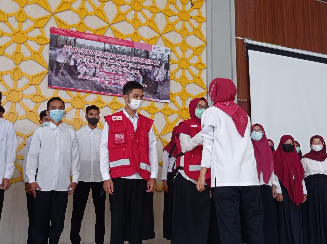 Pelantikan Pengurus sebagai Langkah Awal Majukan KSR PMI Unit IAIN SAS Babel
