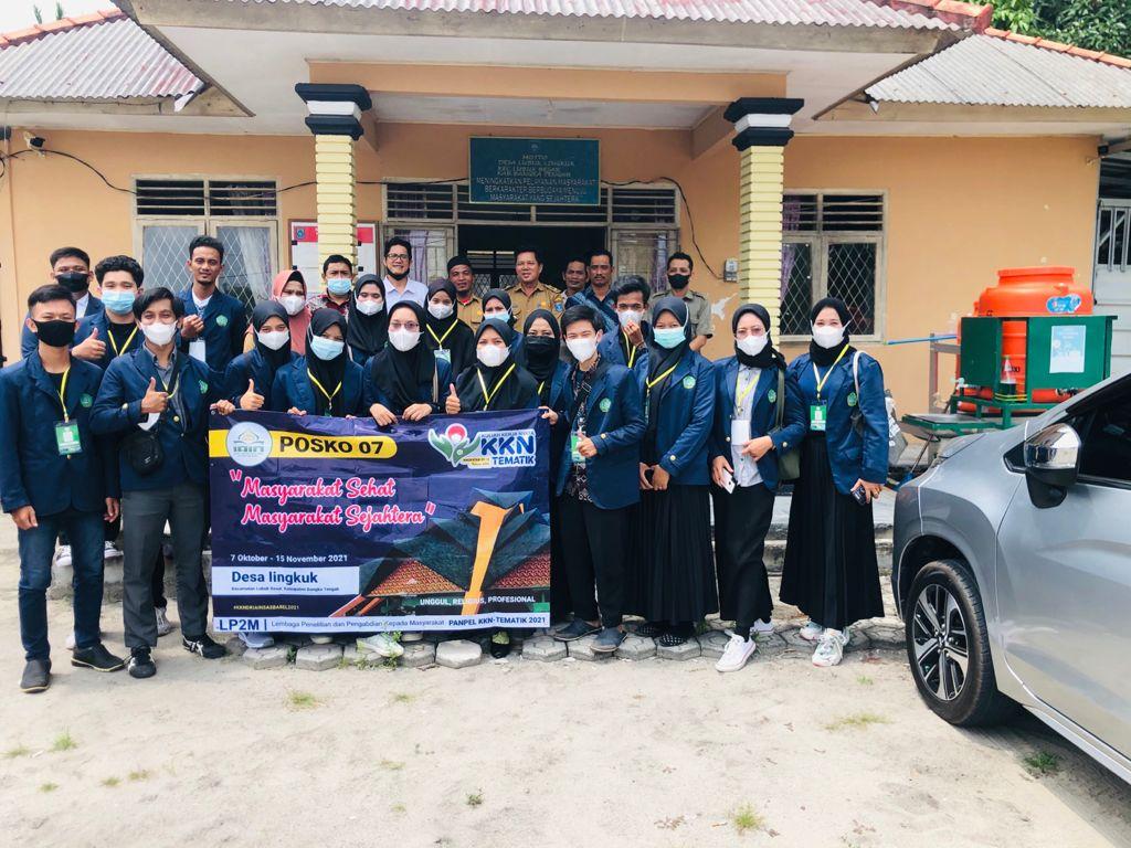 Pelepasan Mahasiswa KKN IAIN SAS Bangka Belitung Kelompok 7 Di Desa Lubuk Lingkuk Dusun II