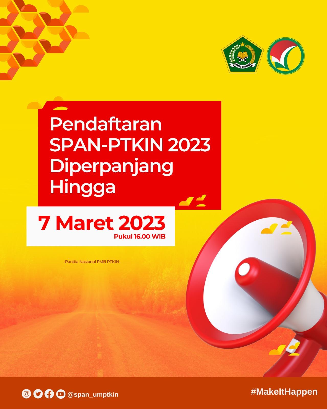 Kabar Gembira! Pendaftaran SPAN-PTKIN Diperpanjang, Sampai Kapan dan Jam Berapa ?