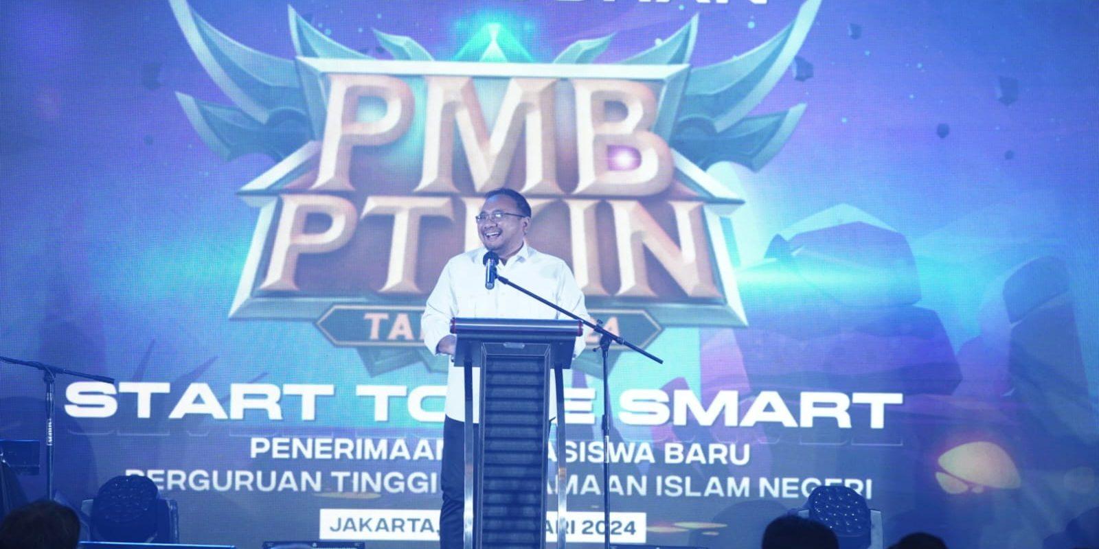 Menteri Agama Resmi Luncurkan PMB PTKIN 2024