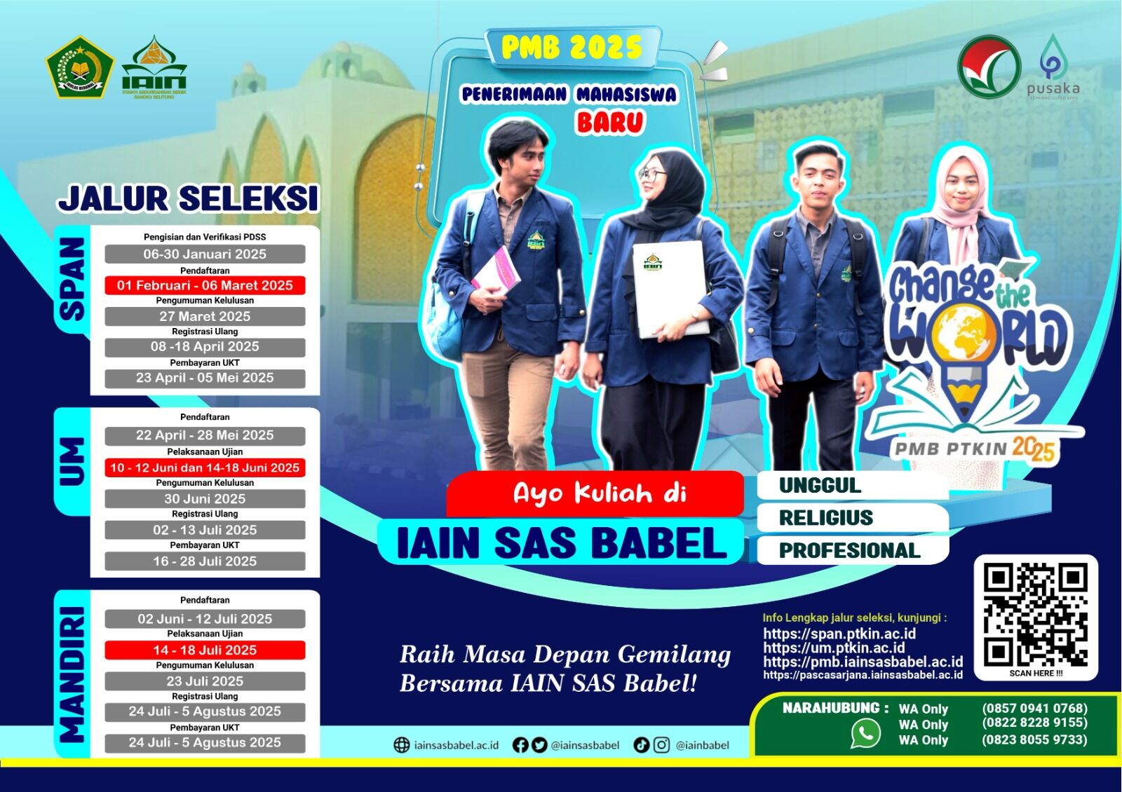 Penerimaan Mahasiswa Baru Tahun Akademik 2025/2026