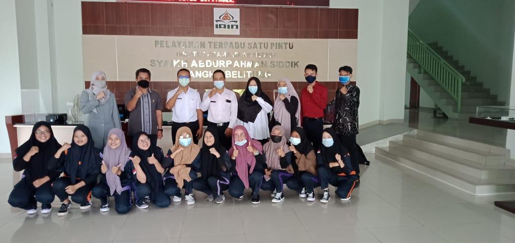 Penjemputan Siswa PKL SMKN 1 Simpang Katis