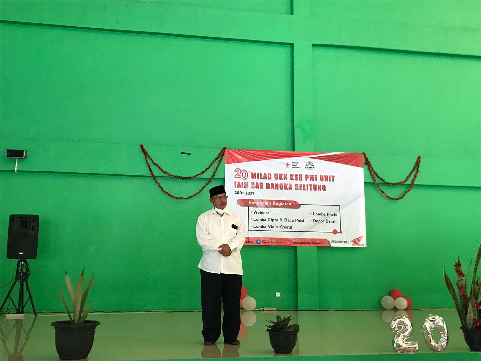 UKK KSR PMI Unit IAIN SAS Bangka Belitung Peringati Hari Jadi ke-20 Tahun