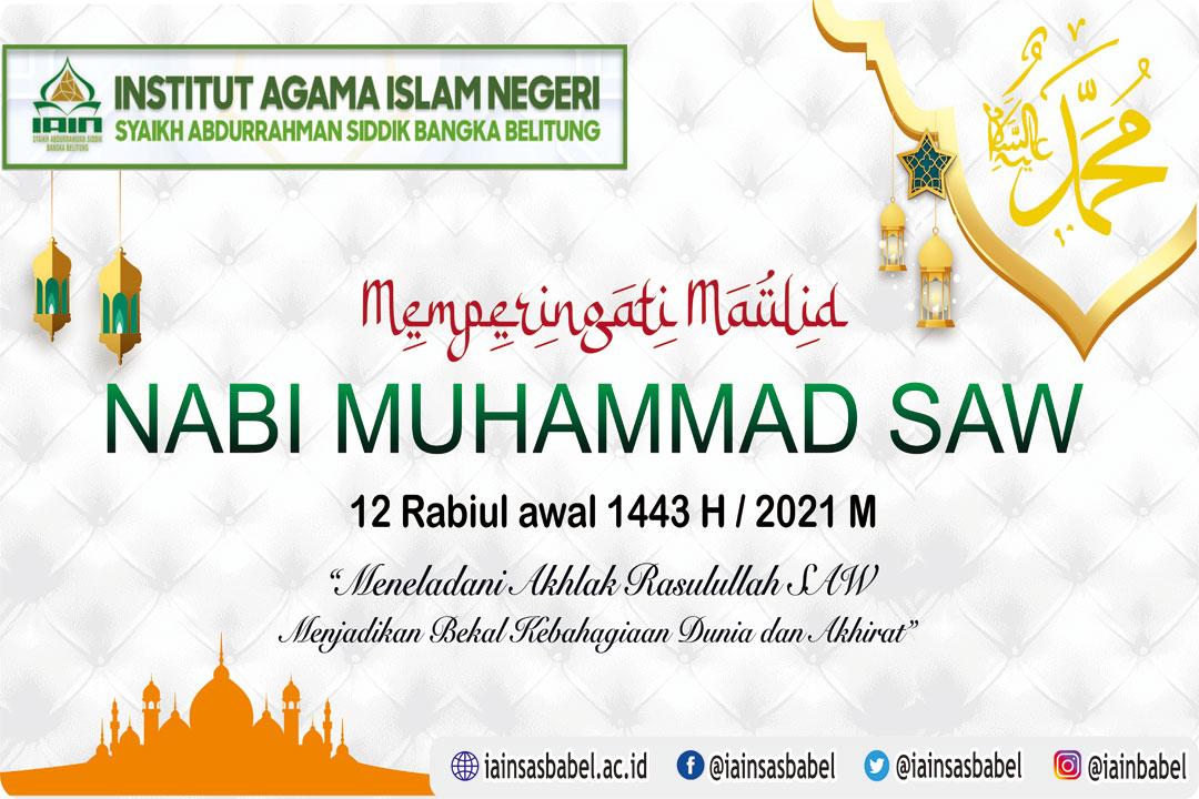 Peringatan Maulid Nabi Muhammad SAW 12 Rabiul Awal 1443 H