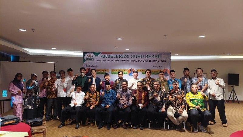 Persiapkan Guru Besar, IAIN SAS Babel Adakan Akselerasi Guru Besar