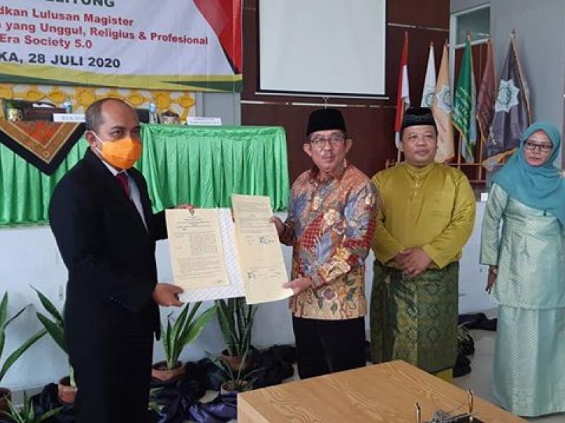 Dok. Yudisium Ke-2 Program Pascasarjana IAIN SAS BABEL