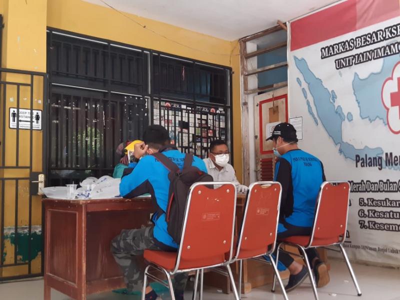 Tes Genose Kontingen dan Official 