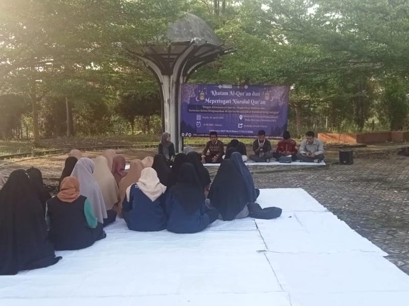 Peringati Nuzulul Quran 1444 H, UKM PIK-R Mutiara & UKM LDK AS-SIDDIK Adakan Khataman Quran dan Bukber Bersama