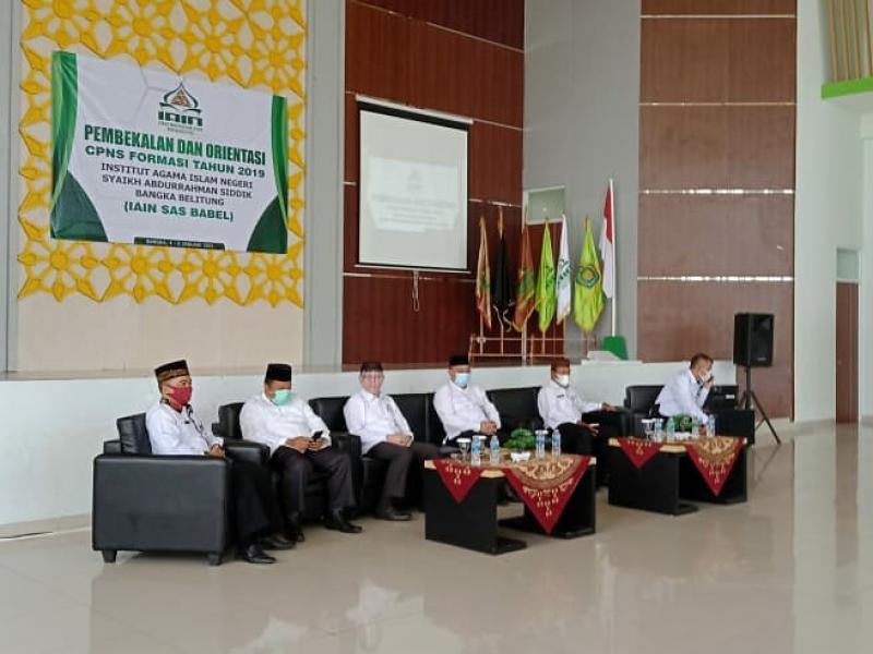 Para Pejabat/Undangan Acara Pembukaan  Pembekalan dan Orientasi CPNS Formasi Tahun 2019
