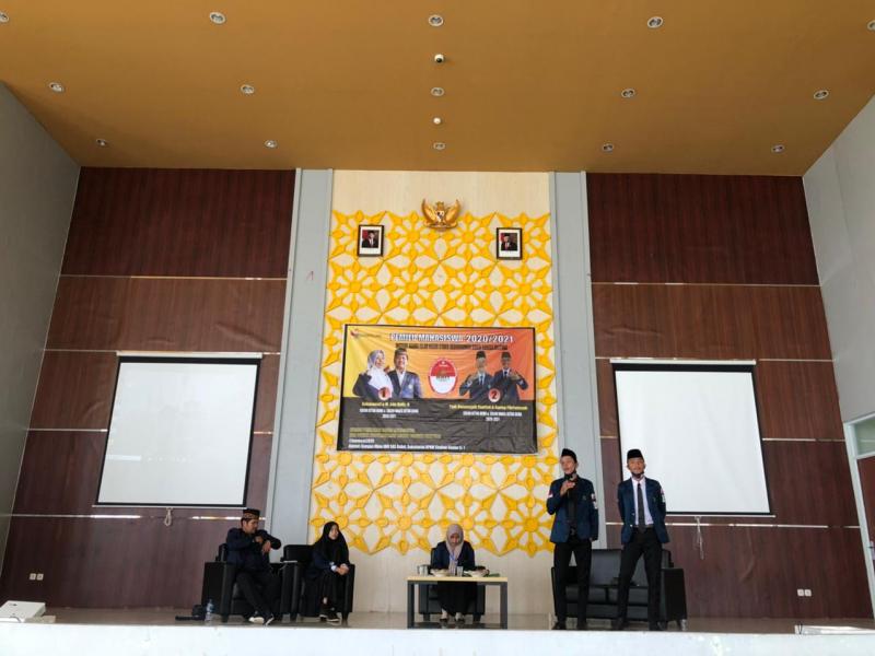 Penyampaian Visi, Misi dan Program Unggulan dari Kandidat No Urut 02
