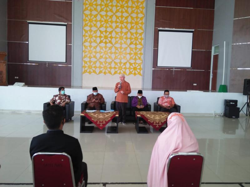 Arahan dari Dr. Rusydi Sulaiman, M.Ag. Wakil Rektor I 