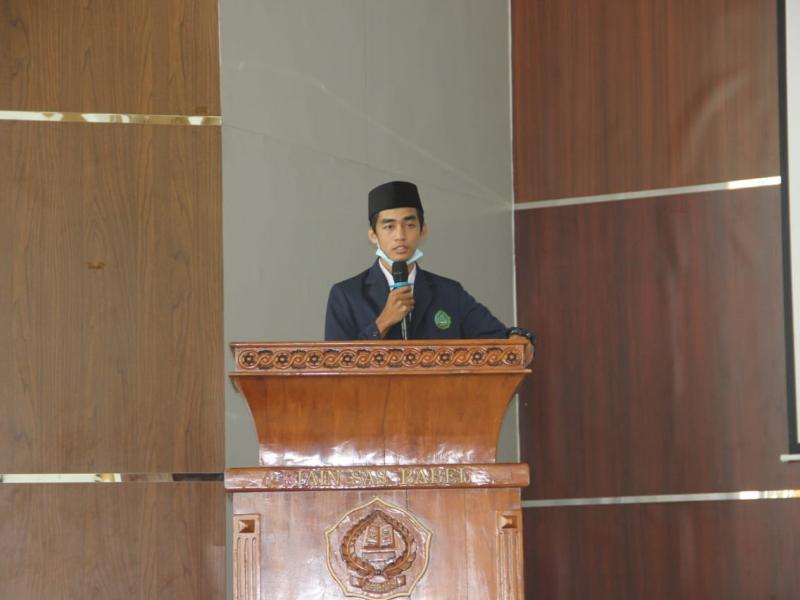 Sambutan Ketua DEMA Fakultas Dakwah dan Komunikasi Islam