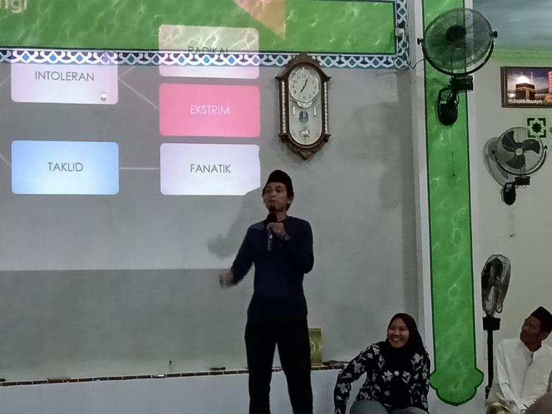 Dody Irawan Menyampaikan Materi Tentang Peran PTKI Dalam Memperkuat Moderasi Beragama