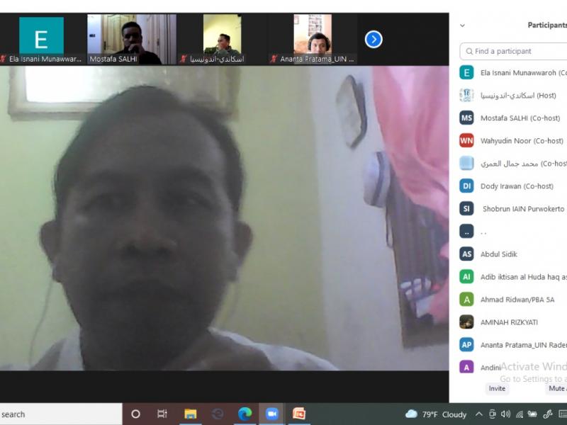 Wadek I Wahyudin Noor,M.S.I Dalam Membuka Kegiatan Seminar Internasional