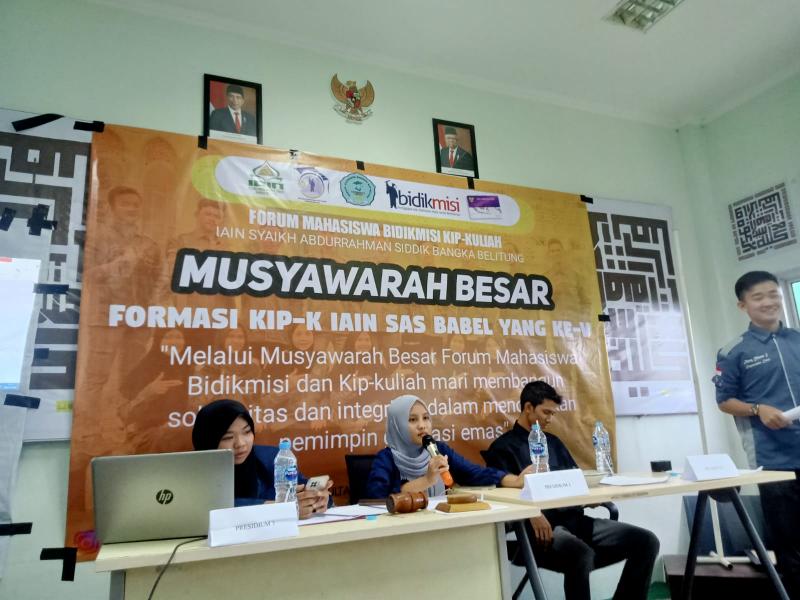  Proses Musyawarah Besar Ke-V