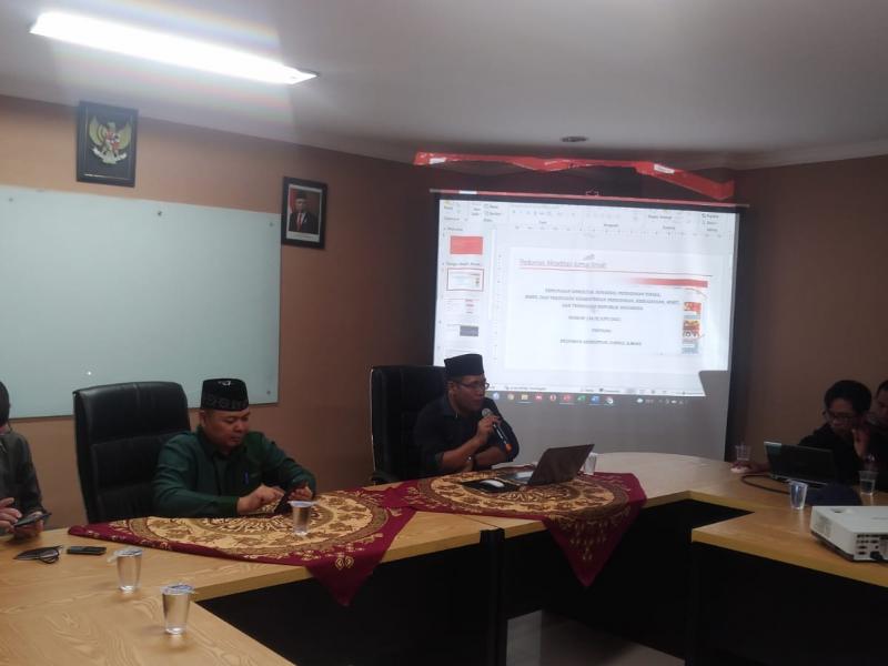 Sambutan Ketua LPPM Dr.Suparta,M.Ag di Rembug Jurnal