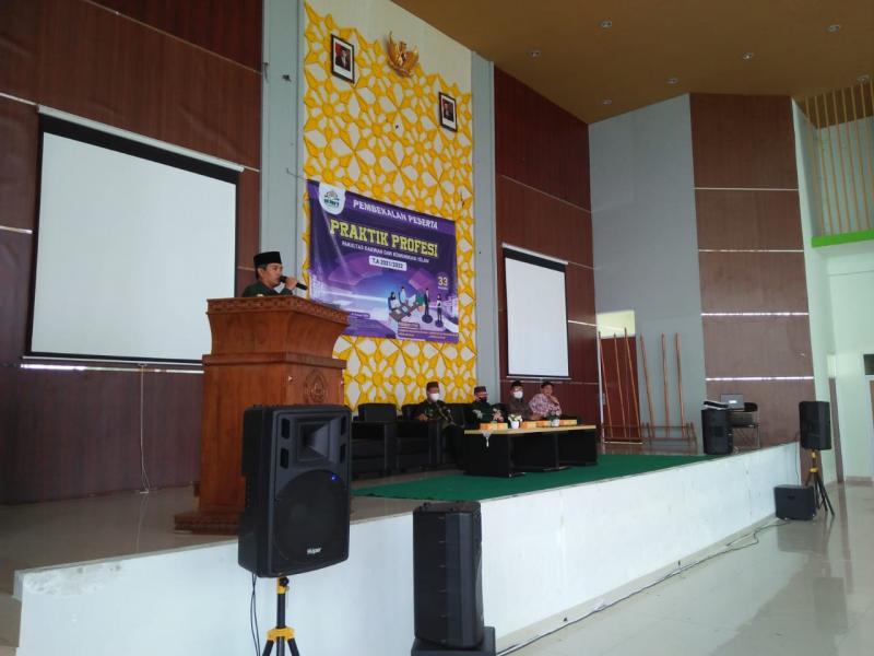 Sambutan Wakil Rektor I dalam Pembekalan Praktik Profesi
