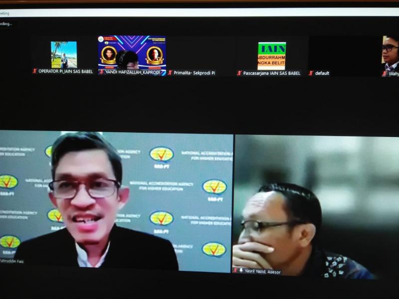 Sambuntan Asesor I Dr. Fahruddin Faiz, M.Ag