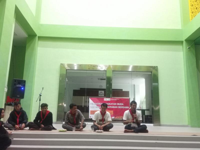 Makrab atau Malam Keakraban Bersama UKK KSR PMI Unit IAIN SAS Bangka Belitung