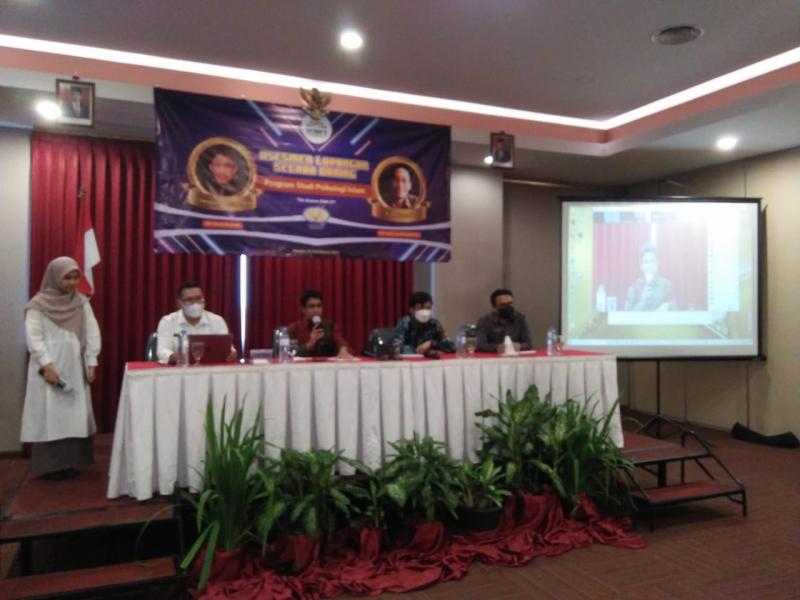 Sambutan Dekan FDKI acara Penutupan Asesmen Lapangan Prodi Psikologi Islam