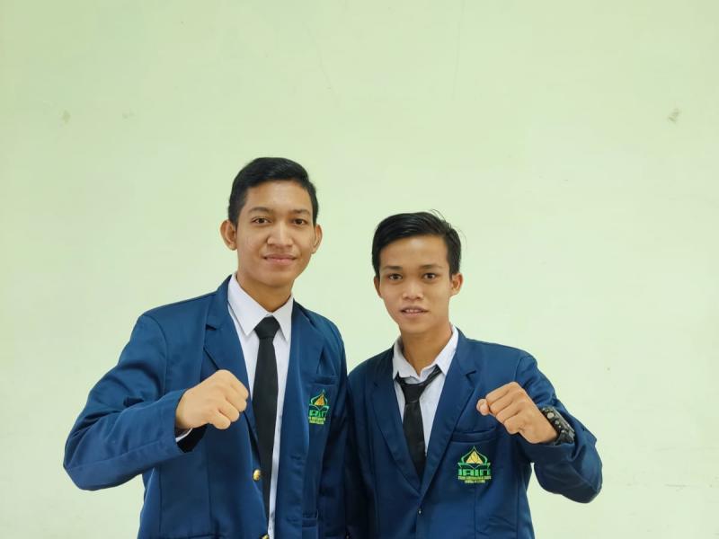 Edwinsyah selaku Ketua HMPS KPI yang dilantik