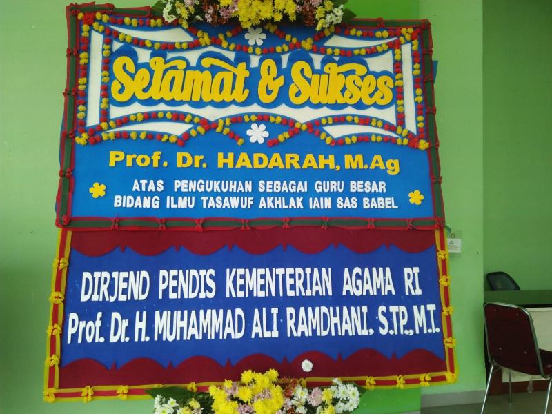 Ucapan Selamat dari Direktur Jenderal Pendidikan Kemenag RI