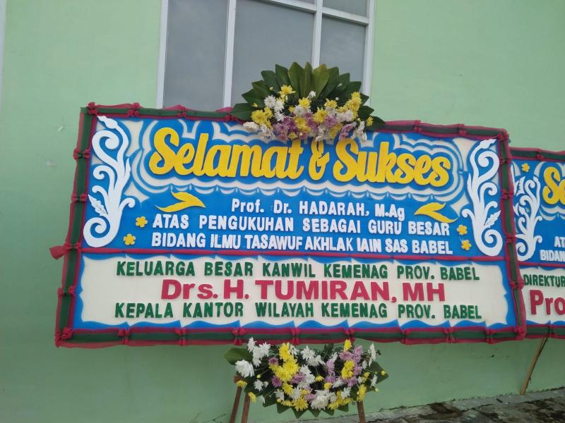 Ucapan Selamat Dari Kepala Kanwil Kemang Bangka Belitung