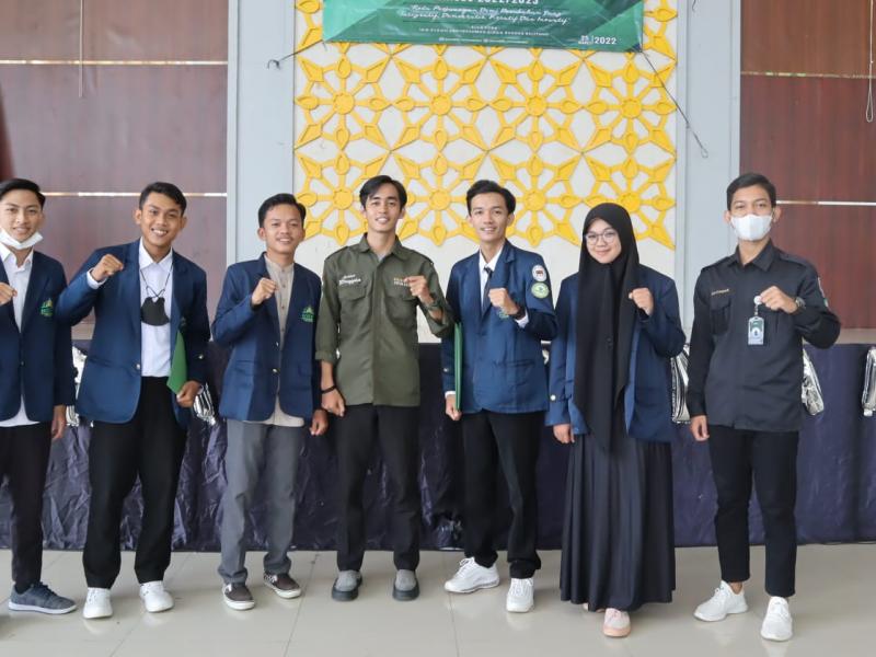 Dzafran Al Khoiry dan Fijar Cahya Terpilih sebagai Ketua dan Wakil Ketua Fakultas Dakwah dan Komunikasi Islam Periode 2022-2023 dilantik