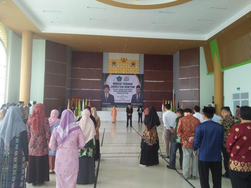 Sambutan Rektor IAIN SAS Bangka Belitung