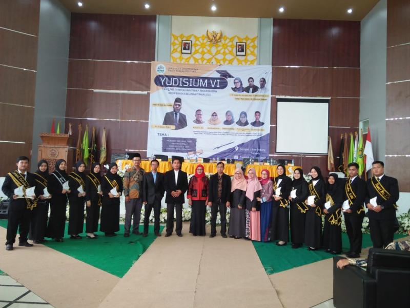 Peserta Terbaik Yudisium Periode  VI di Empat Prodi