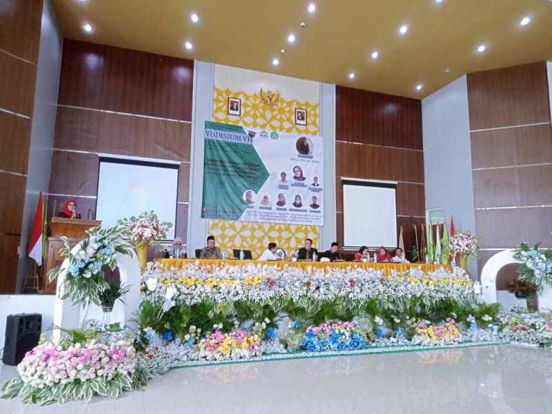 Sambutan Dekan  Fakultas Tarbiyah Dr.  Soleha, M.A
