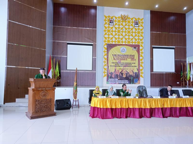 Sambutan Dekan FDKI Dr. Rusydi Sulaiman, M.Ag