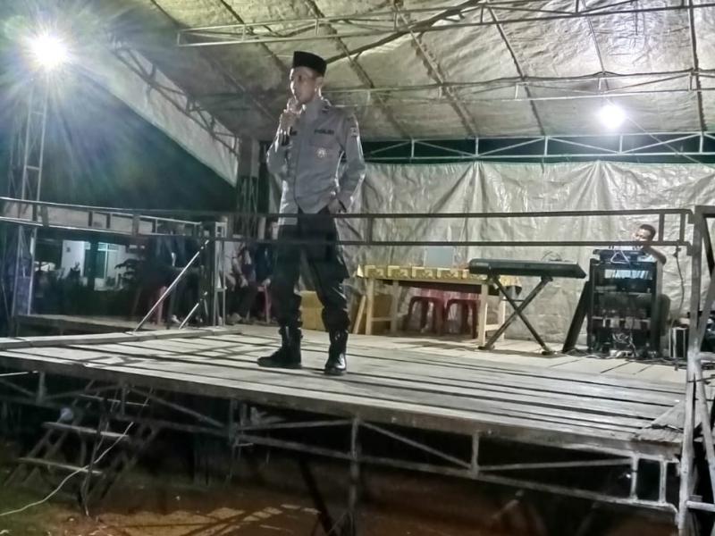 Kapolsek Lepar Pongok IPDA Ali Akbar