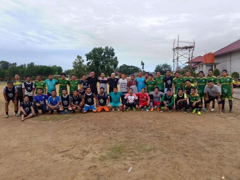 Rajut Silaturahmi, Tim Dosen IAIN SAS Babel  VS Ponpes Islamic Center  Sungailiat, Gelar Laga Persahabatan