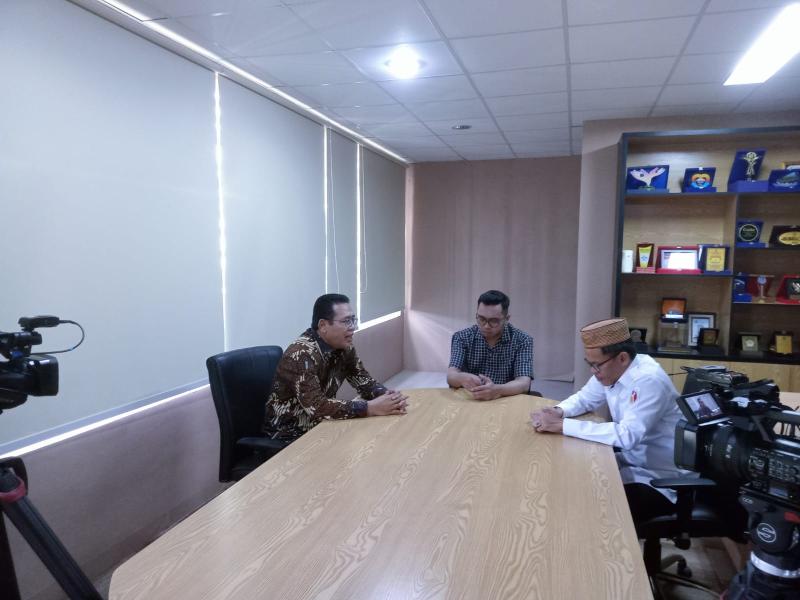 Rektor IAIN SAS Babel Narasumber Dialog Antisipasi Politisasi Agama Jelang Pemilu 2024 di TVRI Babel