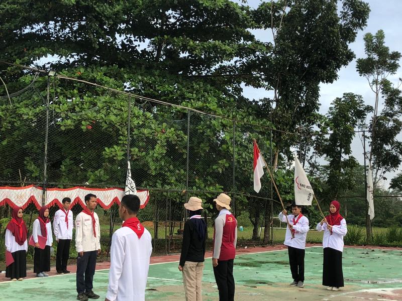 UKK KSR PMI Unit IAIN SAS Babel Gelar Diklatsar Lapangan Angkatan XIV Sambut Anggota Baru