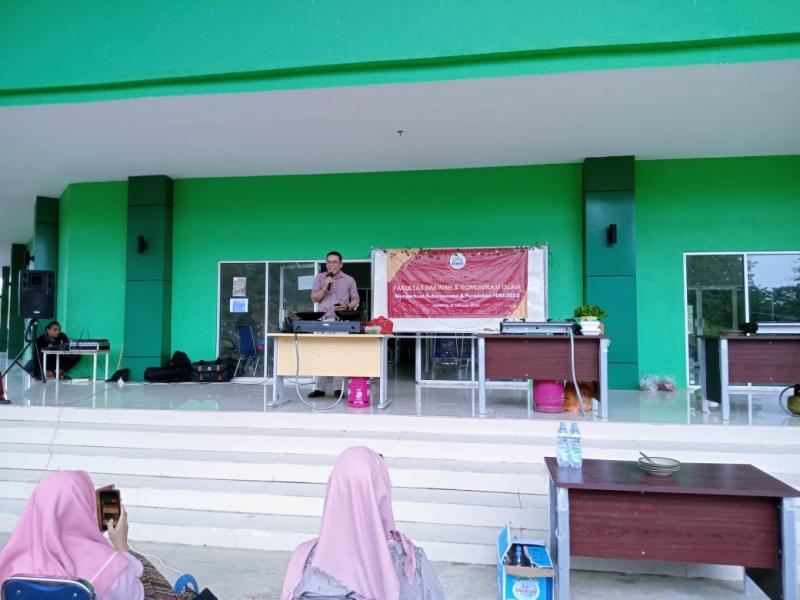 Sambutan Rektor IAIN SAS Bangka Belitung Dr.Irawan,M.S.I