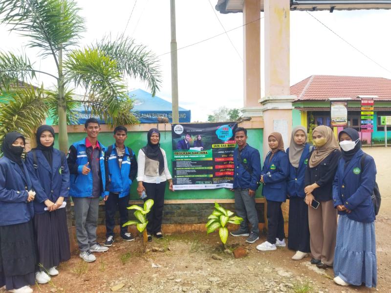 Memasuki masa-masa penerimaan mahasiswa baru, Panitia PMB IAIN SAS Bangka Belitung bersama Forum Mahasiswa Bidik Misi KIP-K Institut Agama Islam Negeri (IAIN )Syaikh Abdurrahman Siddik Bangka Belitung ikut andil dalam kegiatan Bidik Misi KIP-K Goes To School (BMGTS) 2023 di wilayah Kabupaten Bangka.